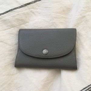 Gray Coach Card Holder